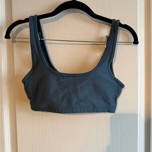Aritzia TNAction Slate Blue Sports Bra